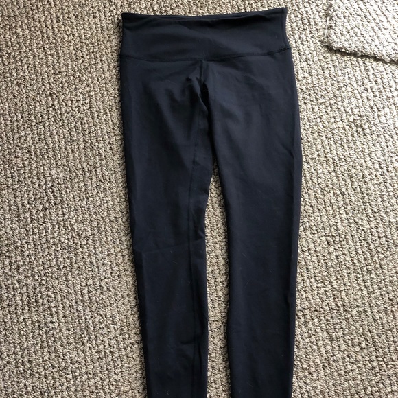 Black Lululemon full length leggings - Picture 2 of 4